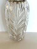 Art Deco Crystal Cocktail Shaker