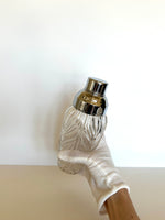 Art Deco Crystal Cocktail Shaker