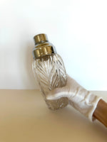 Art Deco Crystal Cocktail Shaker