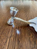 Sterling Silver Double Jigger, John Hasselbring - Southern Vintage Wares