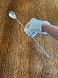 Vintage 14" Cocktail Stirring Spoon Mid Century