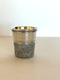Vintage Cartier Sterling Silver Jigger Thimble - Southern Vintage Wares