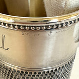 Vintage Cartier Sterling Silver Jigger Thimble - Southern Vintage Wares