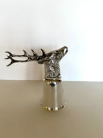 Vintage Deer Stag Stirrup Cup