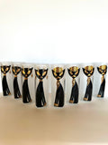 Libbey Kit Kat Glasses Set of 8 - Southern Vintage Wares