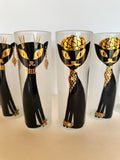 Libbey Kit Kat Glasses Set of 8 - Southern Vintage Wares