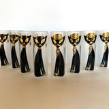 Libbey Kit Kat Glasses Set of 8 - Southern Vintage Wares