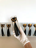 Libbey Kit Kat Glasses Set of 8 - Southern Vintage Wares