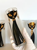 Libbey Kit Kat Glasses Set of 8 - Southern Vintage Wares