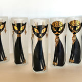 Libbey Kit Kat Glasses Set of 8 - Southern Vintage Wares