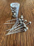 Vintage Sterling Silver Cocktail Picks Set, Ball Finials - Southern Vintage Wares