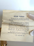 Napier Gold-Plated Cat Jigger 1930s