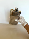 Art Deco Flask Silver-Plated by Meriden, Sterling Silver Cap - Southern Vintage Wares