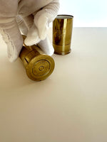 Figural Brass Shotgun Shell Jiggers (1 oz, 2 oz)