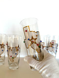 Culver Jeweled Texas Glasses - Southern Vintage Wares