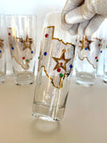 Culver Jeweled Texas Glasses - Southern Vintage Wares