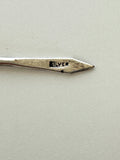 Sterling Enameled Flower Cocktail Picks