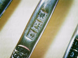 Sterling Silver Rooster Cocktail Picks, Adie Brothers 1930s - Southern Vintage Wares