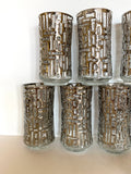 Libbey Platinum Artica Glasses, Set of 8 - Southern Vintage Wares