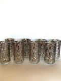 Libbey Platinum Artica Glasses, Set of 8 - Southern Vintage Wares