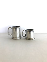 Figural Jiggers Set (1 oz, 1 1/2 oz), Mini Tankard Cups Jiggers