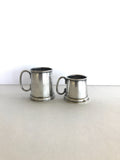 Figural Jiggers Set (1 oz, 1 1/2 oz), Mini Tankard Cups Jiggers