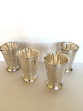 Vintage Julep Cups by Towle Silversmiths, Silver-Plated Mint Julep Cups