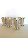 Vintage Julep Cups by Towle Silversmiths, Silver-Plated Mint Julep Cups