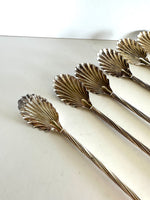 Sterling Julep Spoons (6), Sterling Scalloped Julep Spoons