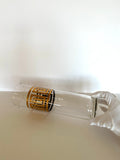 Culver Greek Key Cocktail Pitcher, Gold Martini Mixer, Mid Century Glassware