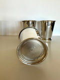 Vintage Julep Cups by Sheridan Silversmiths (Set of 4)
