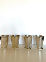 Vintage Julep Cups by Sheridan Silversmiths (Set of 4)