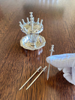 Art Deco Style Sword Cocktail Picks Set (12 Picks)