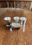 Vintage Julep Cups by Sheridan Silversmiths (Set of 4)