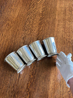 Vintage Julep Cups by Sheridan Silversmiths (Set of 4)
