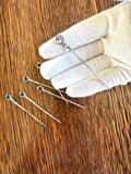 Silver Cocktail Picks (8 Picks), 800 Silver