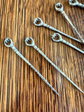 Silver Cocktail Picks (8 Picks), 800 Silver