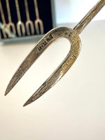 Sterling Silver Cocktail Picks (in original case)