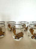 Culver "Turtle" Old-Fashioned Glasses (in their original box)