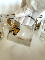 Culver "Turtle" Old-Fashioned Glasses (in their original box)