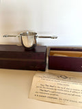 Vintage Barbell Jigger (in original box)