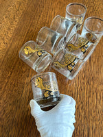 Culver "Turtle" Old-Fashioned Glasses (in their original box)