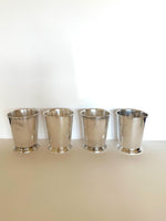 Vintage Silver-Plated Julep Cups by Sheridan Silversmiths