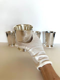 Vintage Silver-Plated Julep Cups by Sheridan Silversmiths