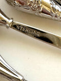 Sterling Silver Cocktail Picks (6), Art Deco Cocktail Picks
