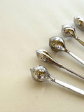 Sterling Silver Cocktail Picks (6), Art Deco Cocktail Picks