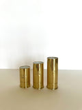 Figural Brass Shotgun Shell Jiggers (1 oz, 1.5 oz, 2 oz), Solid Brass Jiggers, Novelty Cocktail Jiggers
