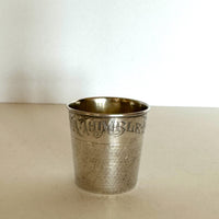 Sterling Thimble Jigger by Webster (holds 1 ounce), Vintage Silver Jigger