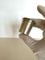 Sterling Thimble Jigger by Webster (holds 1 ounce), Vintage Silver Jigger