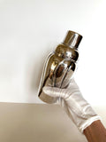 Art Deco Cocktail Shaker, Nickel-Plated Martini Mixer by WMF, Vintage Barware Gift